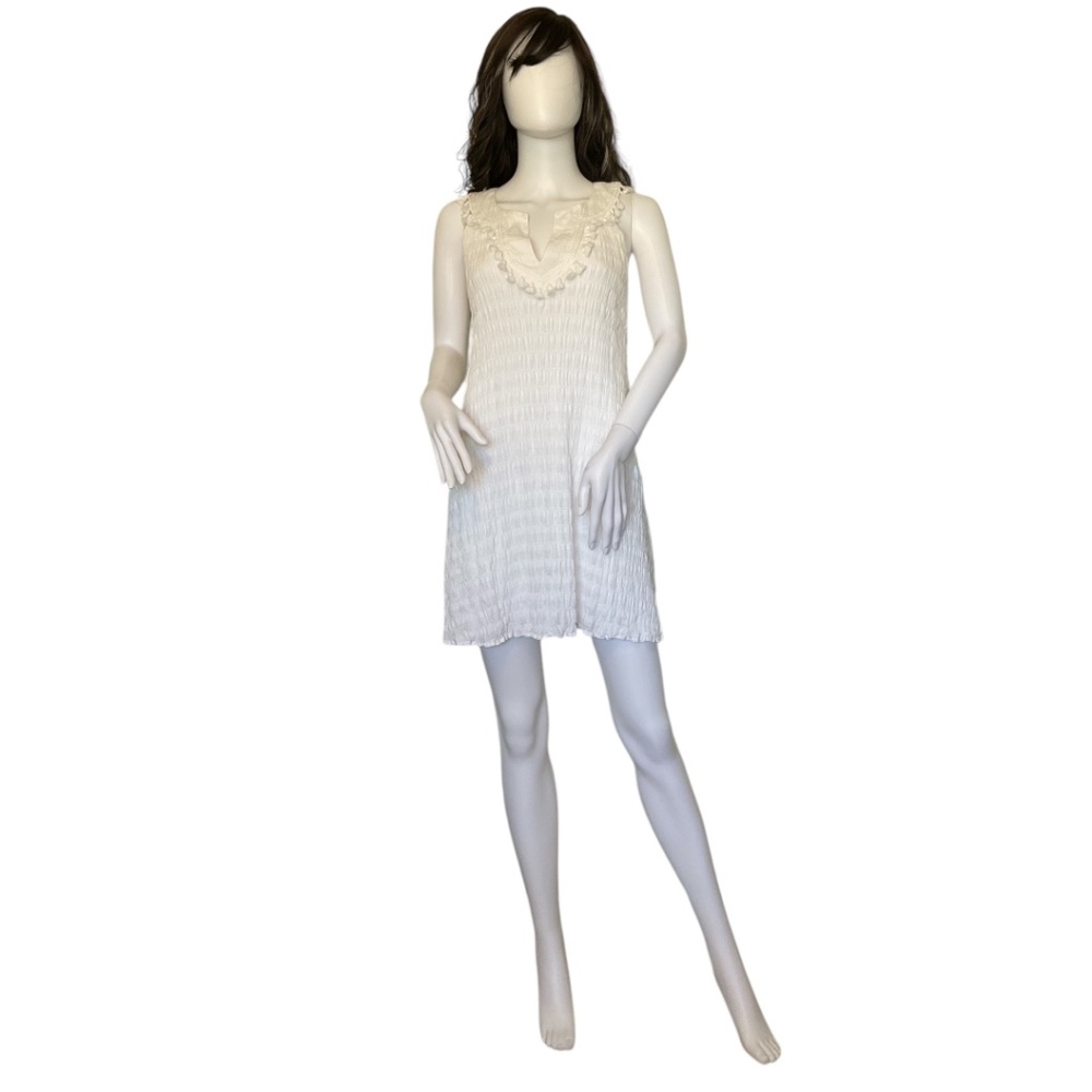 Vineyard Vines Textured Tassel Dress